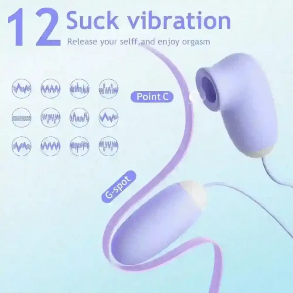 12 pattern clitoral vibrator