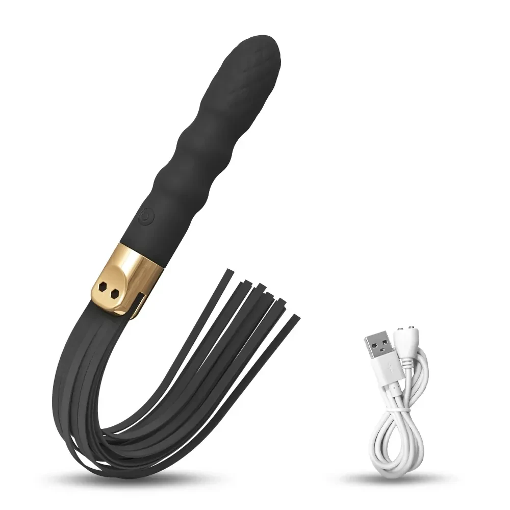 18cm leather whip sex accessory