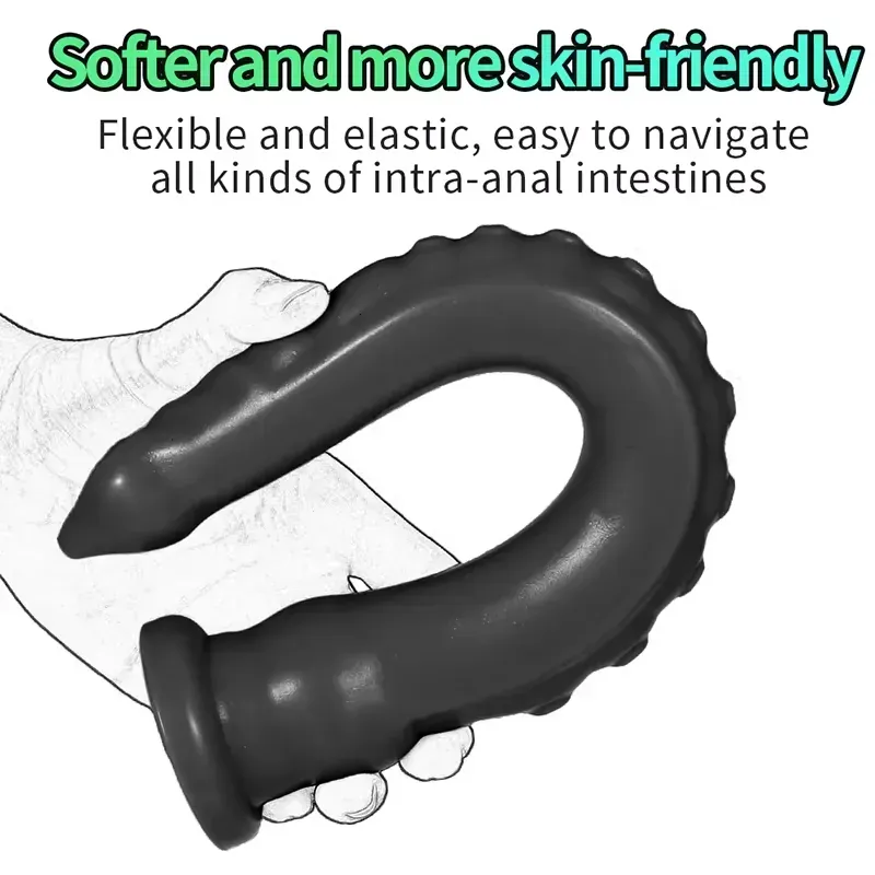 310mm pvc octopus anal plug