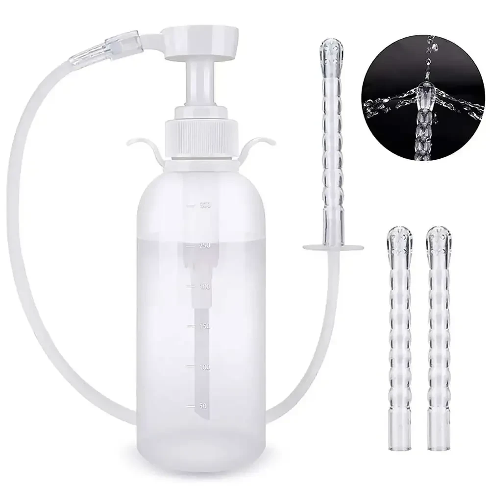360 degree cleansing enema system