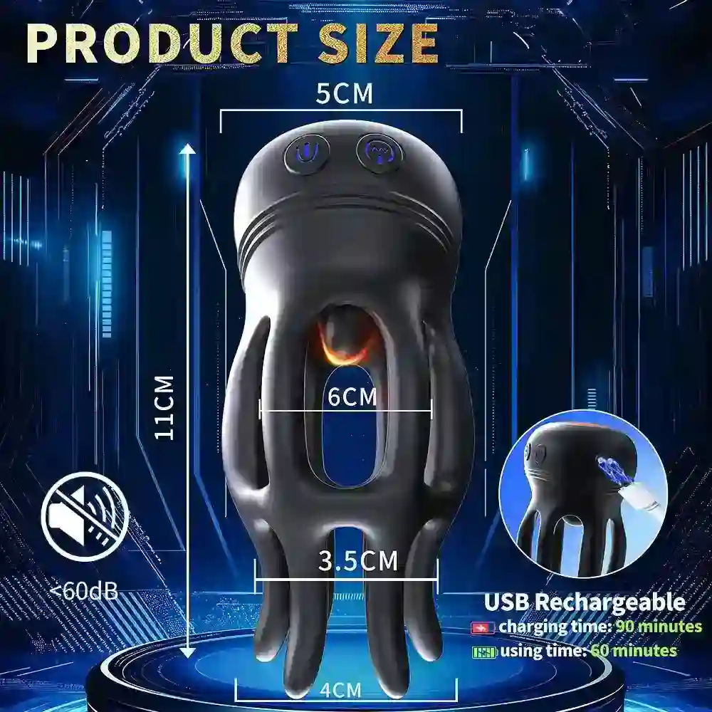 360 degree glans wrapping masturbator