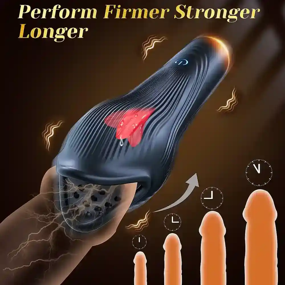 360 glans shaft stimulation stroker