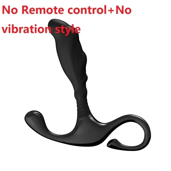 3 vibration modes prostate massager black