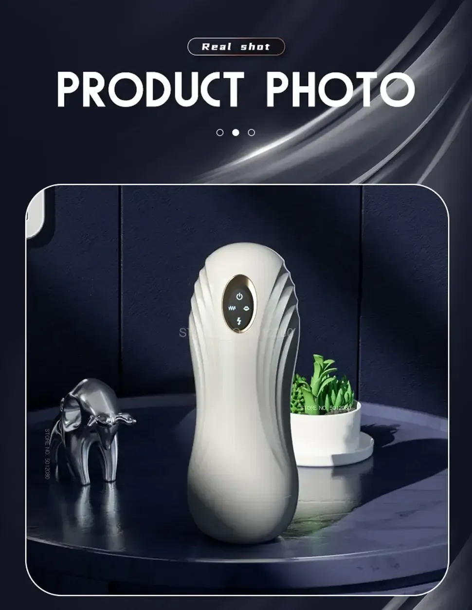 3d textured automatic male masturbator