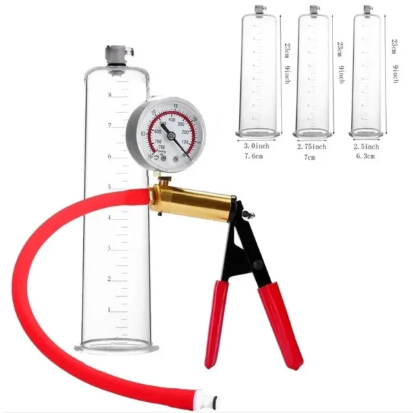 4.4cm acrylic cylinder penis extender
