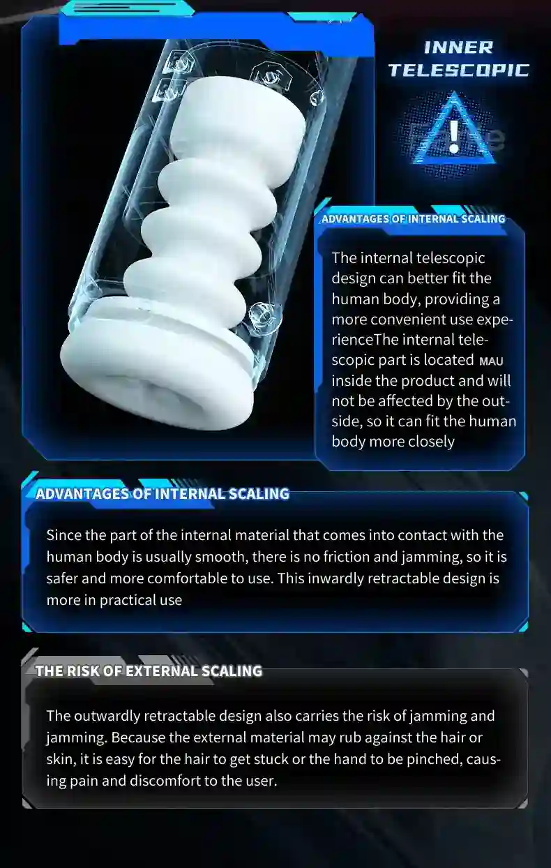 40mm stroke length masturbator