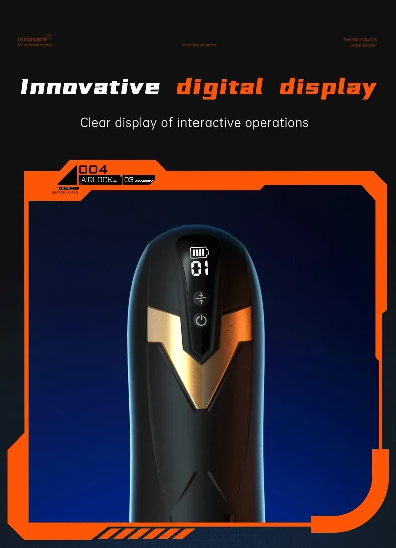 42c heating multi mode masturbator
