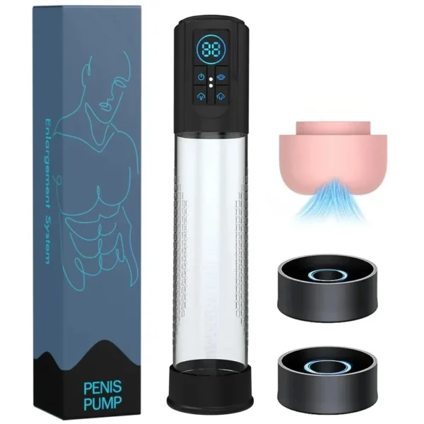 4 levels pressure penis pump