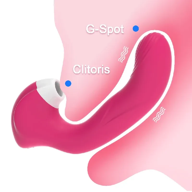 5 suction modes vibrator