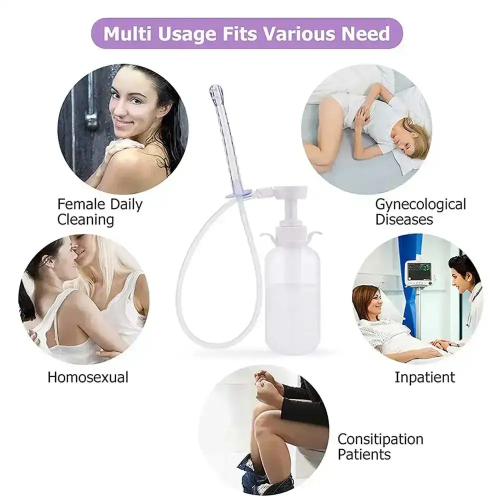 600ml vaginal anal cleansing kit