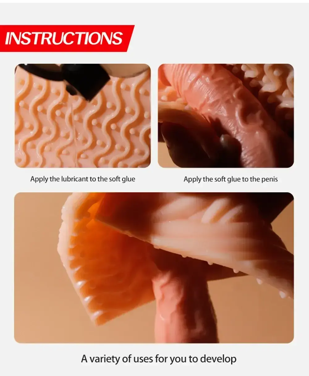 6d internal texture male pleasure toy