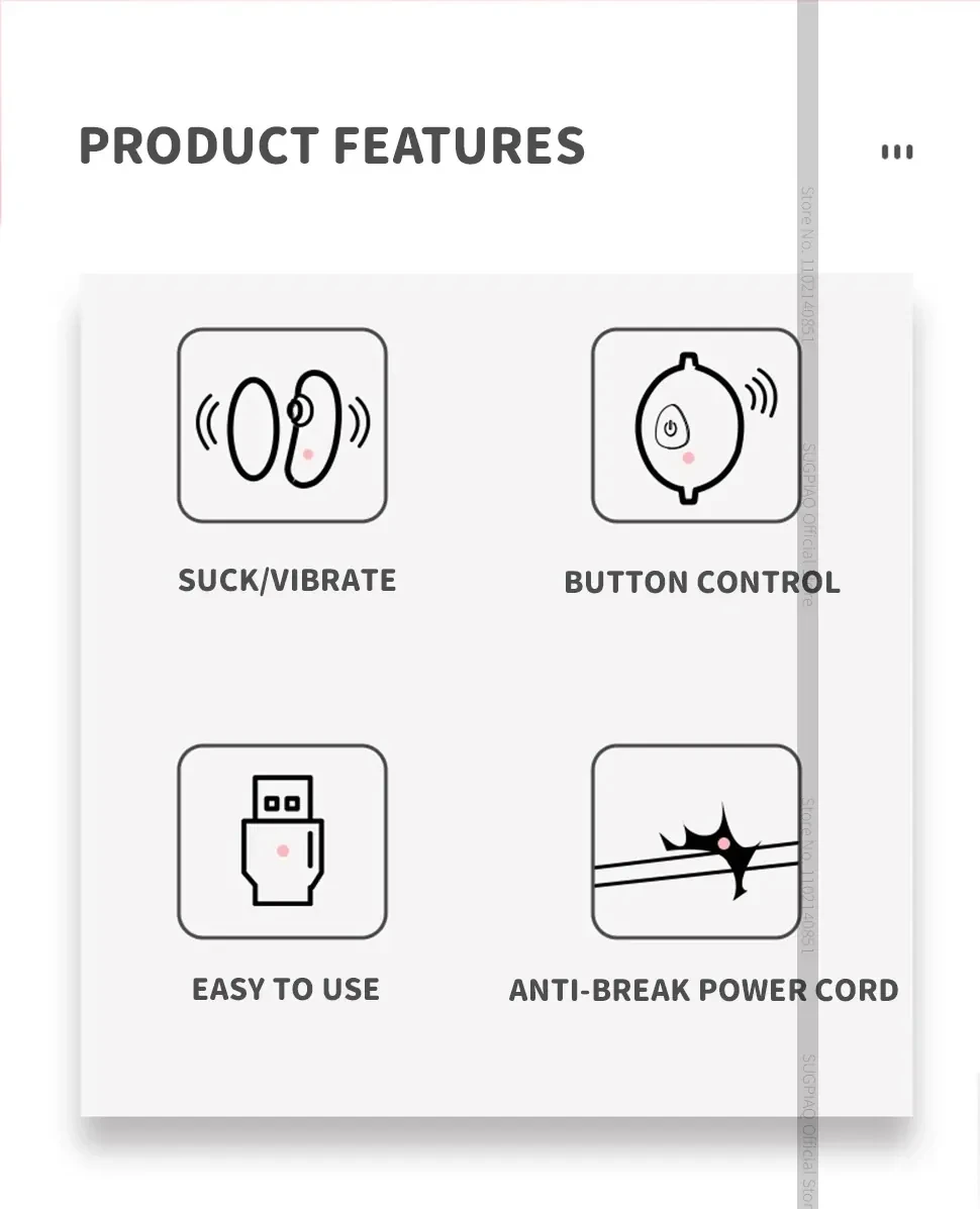 7 vibration modes clitoral stimulator