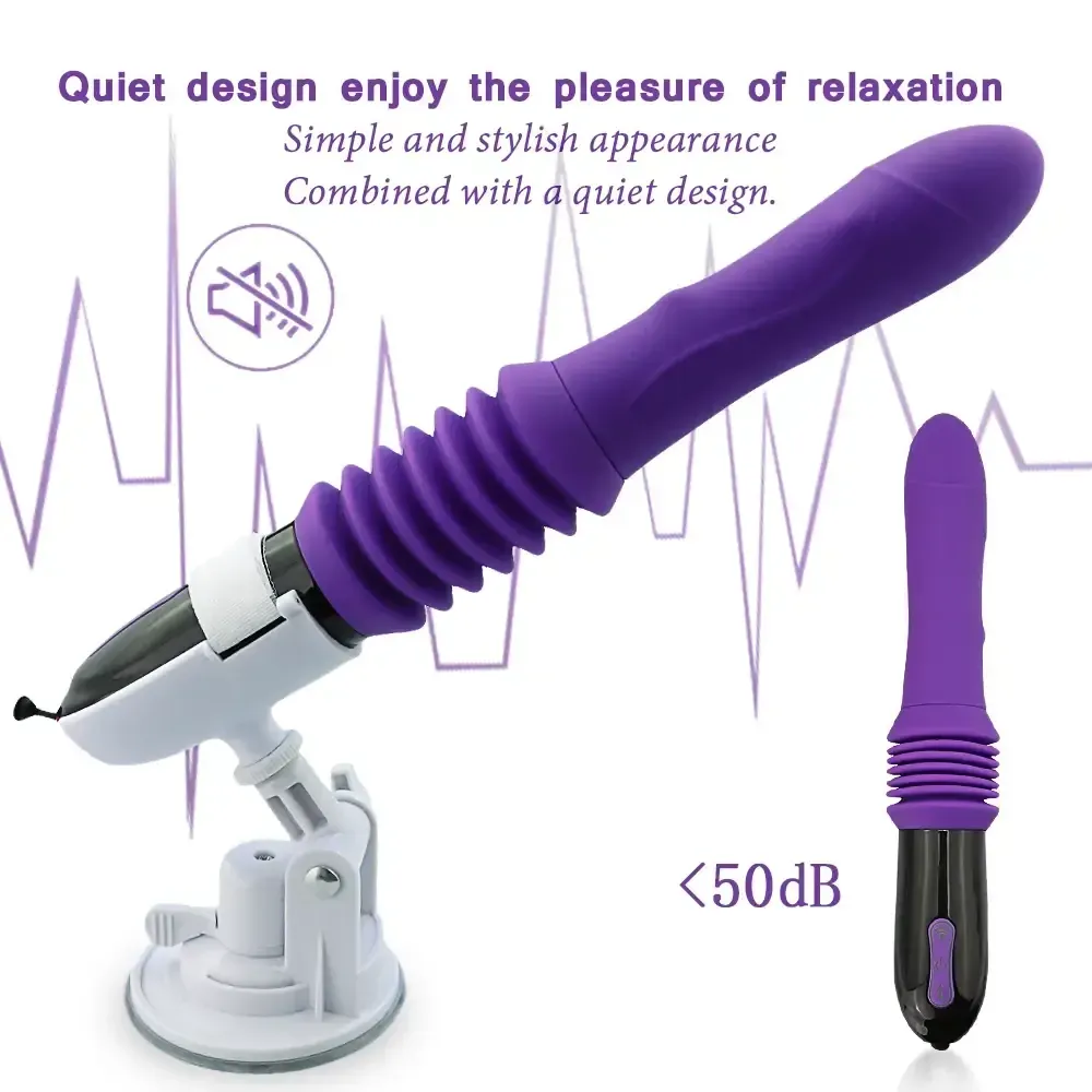 7 vibration modes thrusting dildo