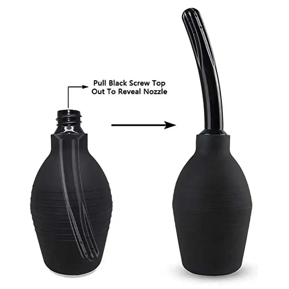 8 hole rectal cleansing rubber bulb