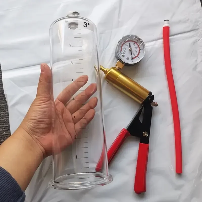 9 inch clear acrylic pump cylinder