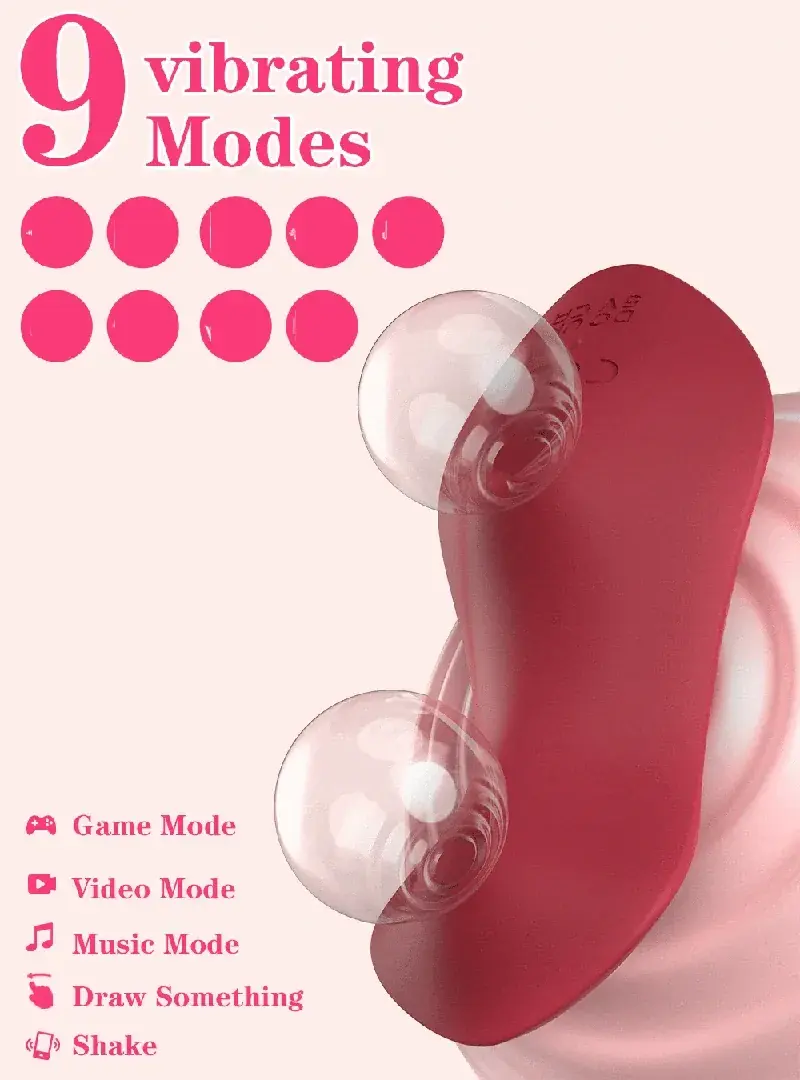 9 modes silicone panty toy