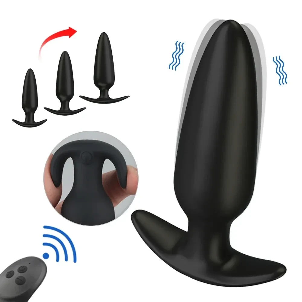 abs and silicone anal plug 1
