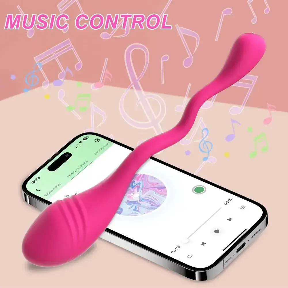abs and silicone jump egg vibrator