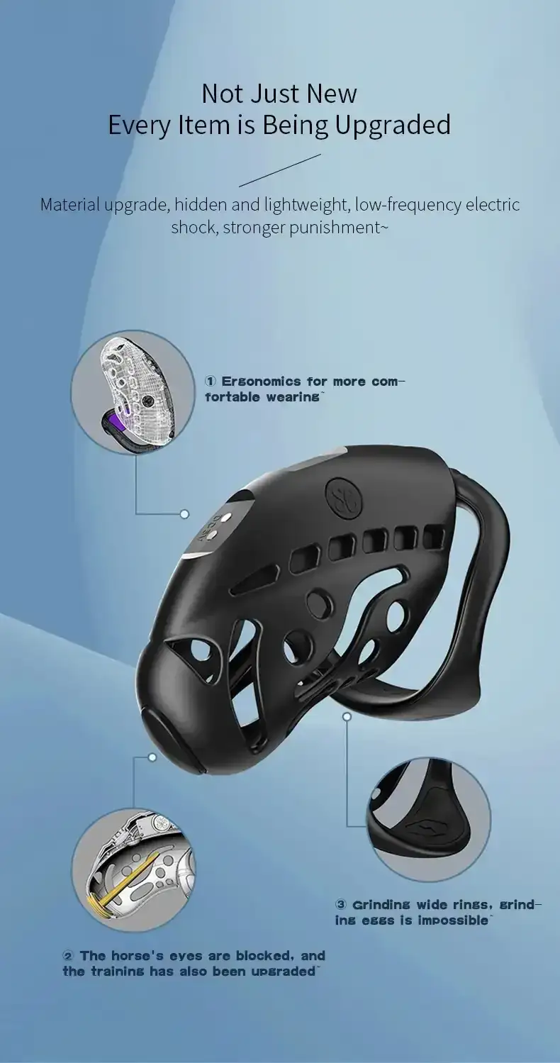 abs chastity device for men