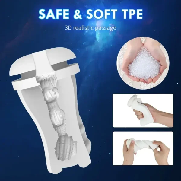 abs tpe vibrating masturbator