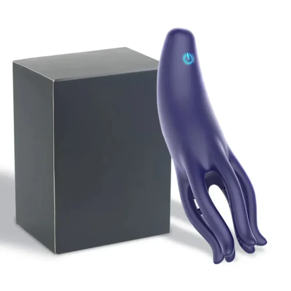active silicone glans massage toy