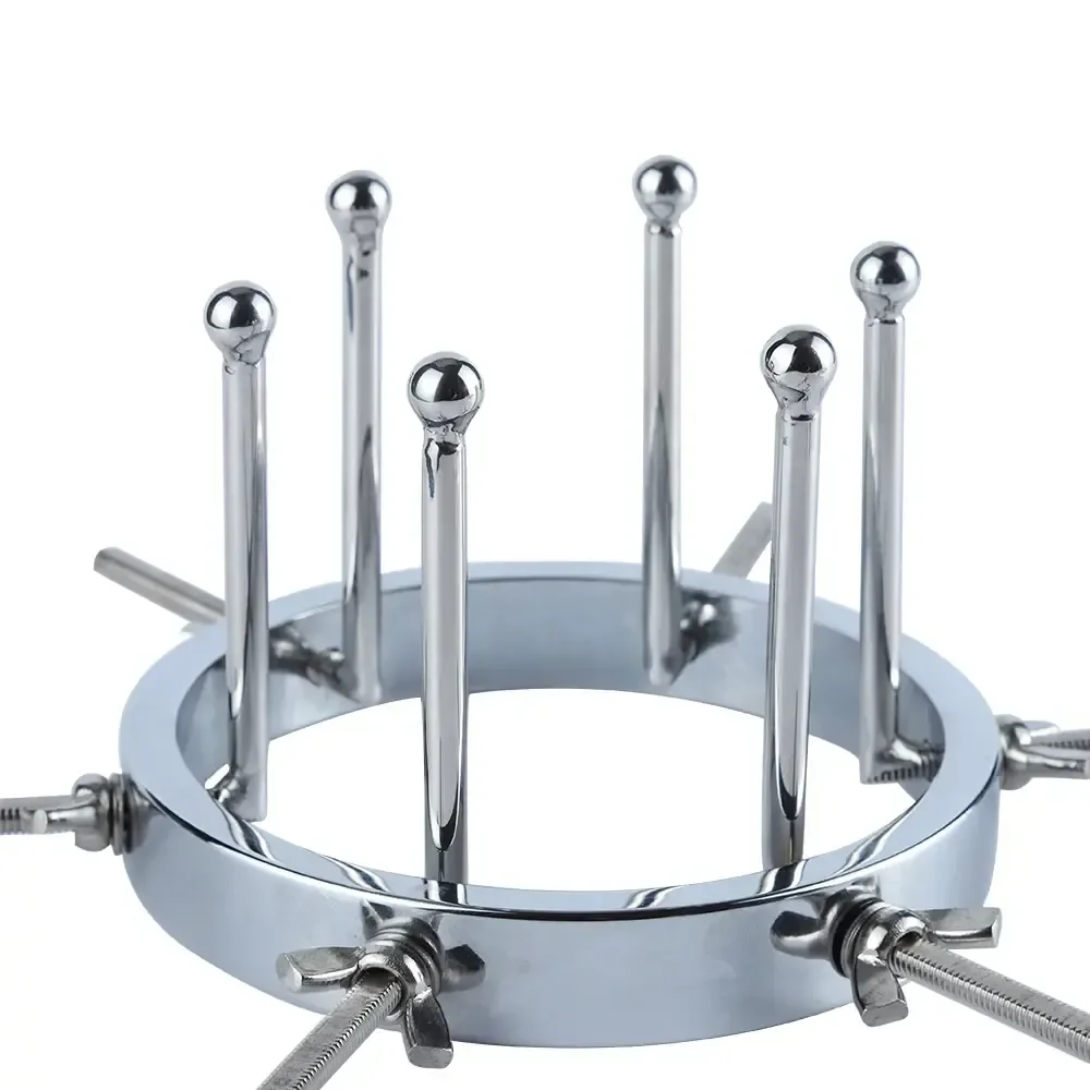adjustable anal training metal toy