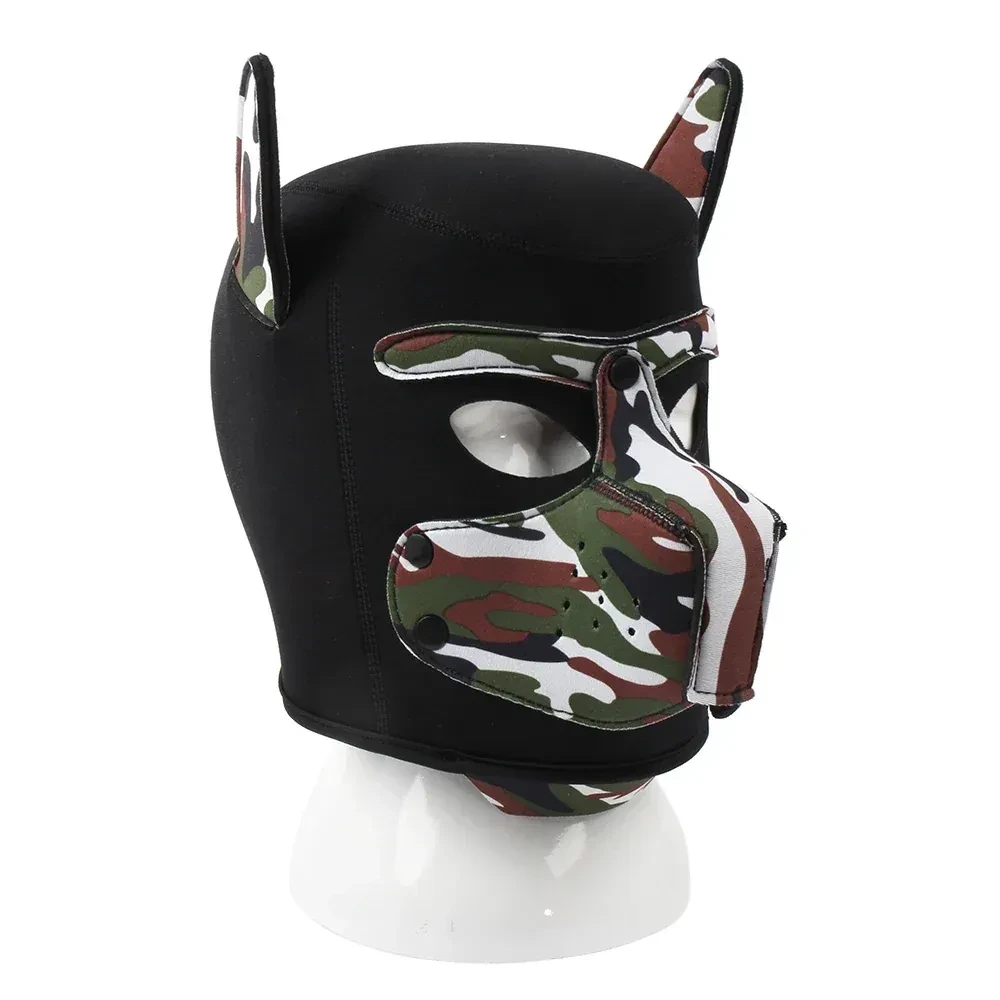 adjustable bdsm puppy mask