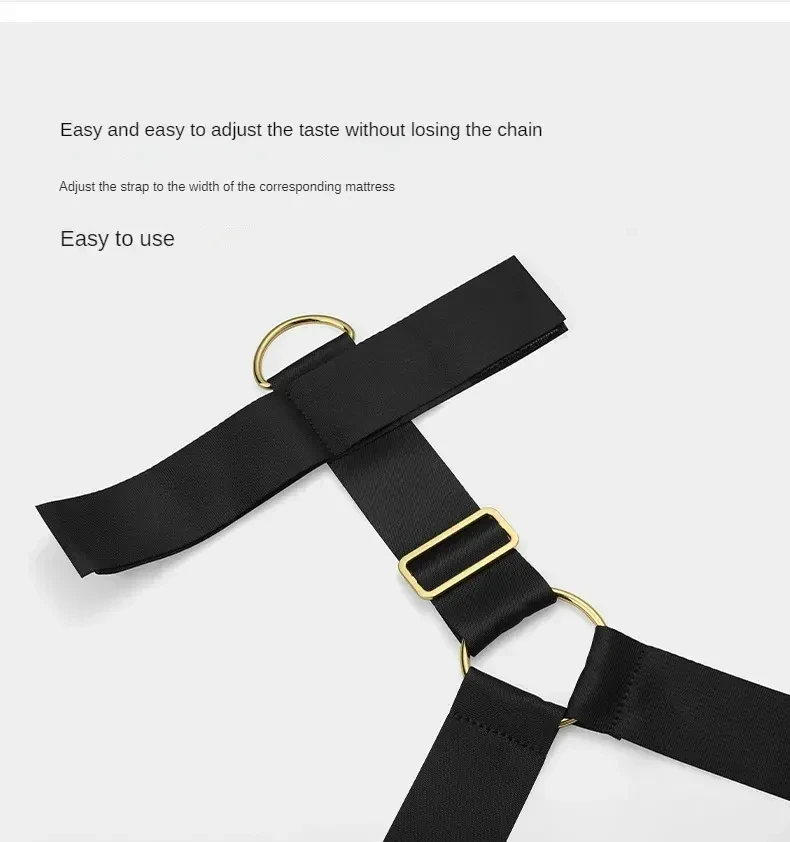 adjustable nylon bondage restraints couples play