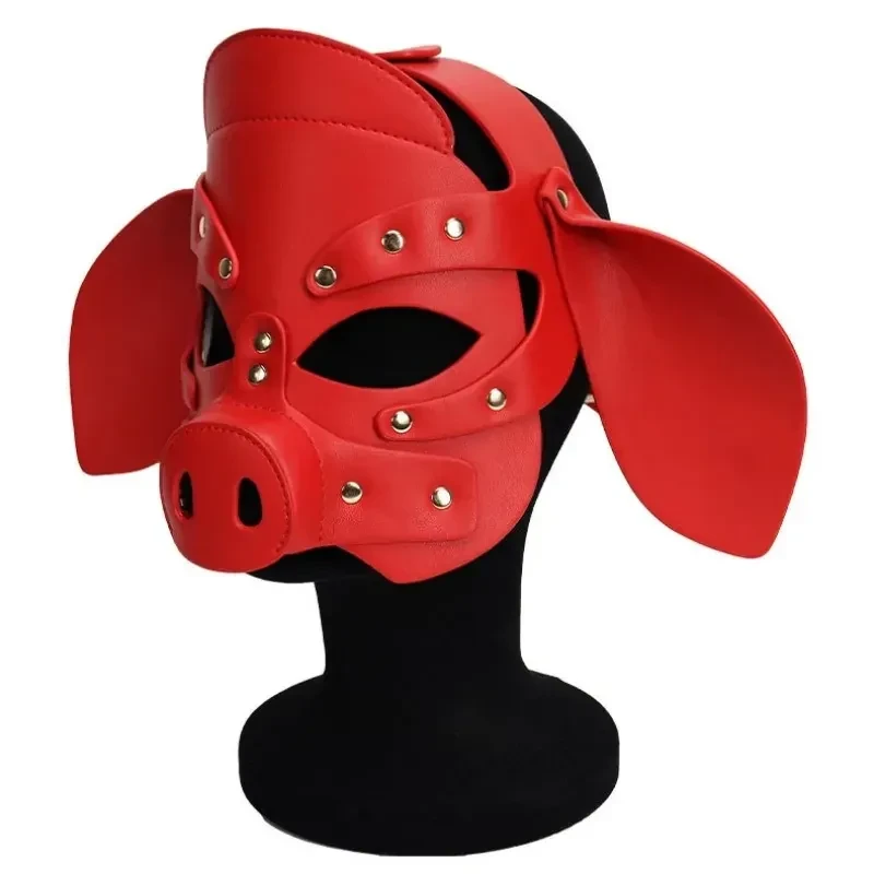 adjustable pu leather sensory hood