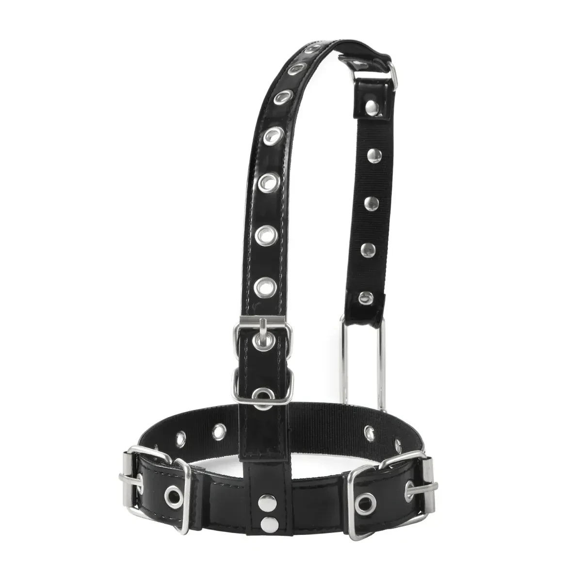 adjustable pu leather submissive collar
