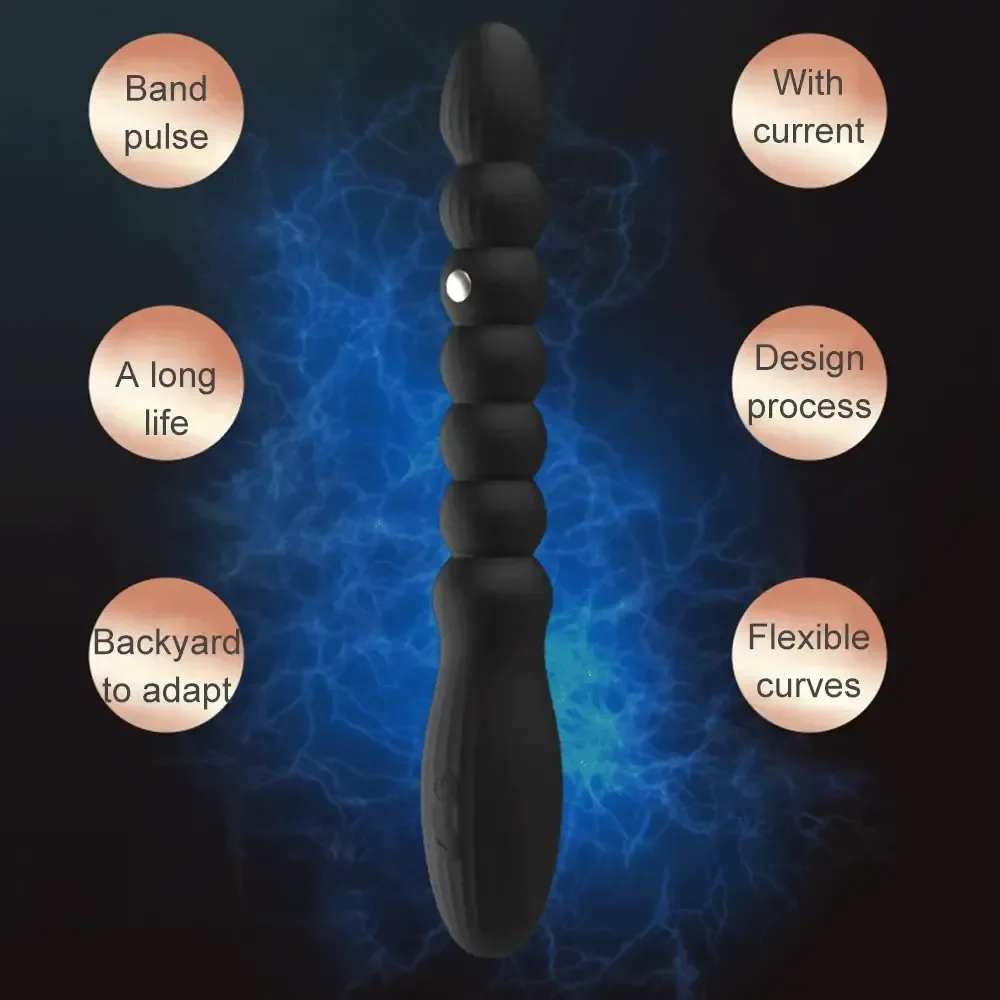 adjustable stimulation electric butt plug