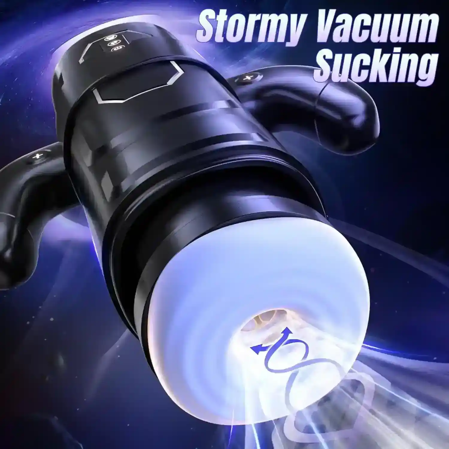adjustable sucking and thrusting toy