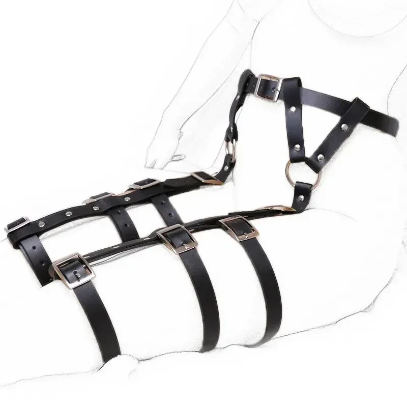 adjustable waist and thigh harness