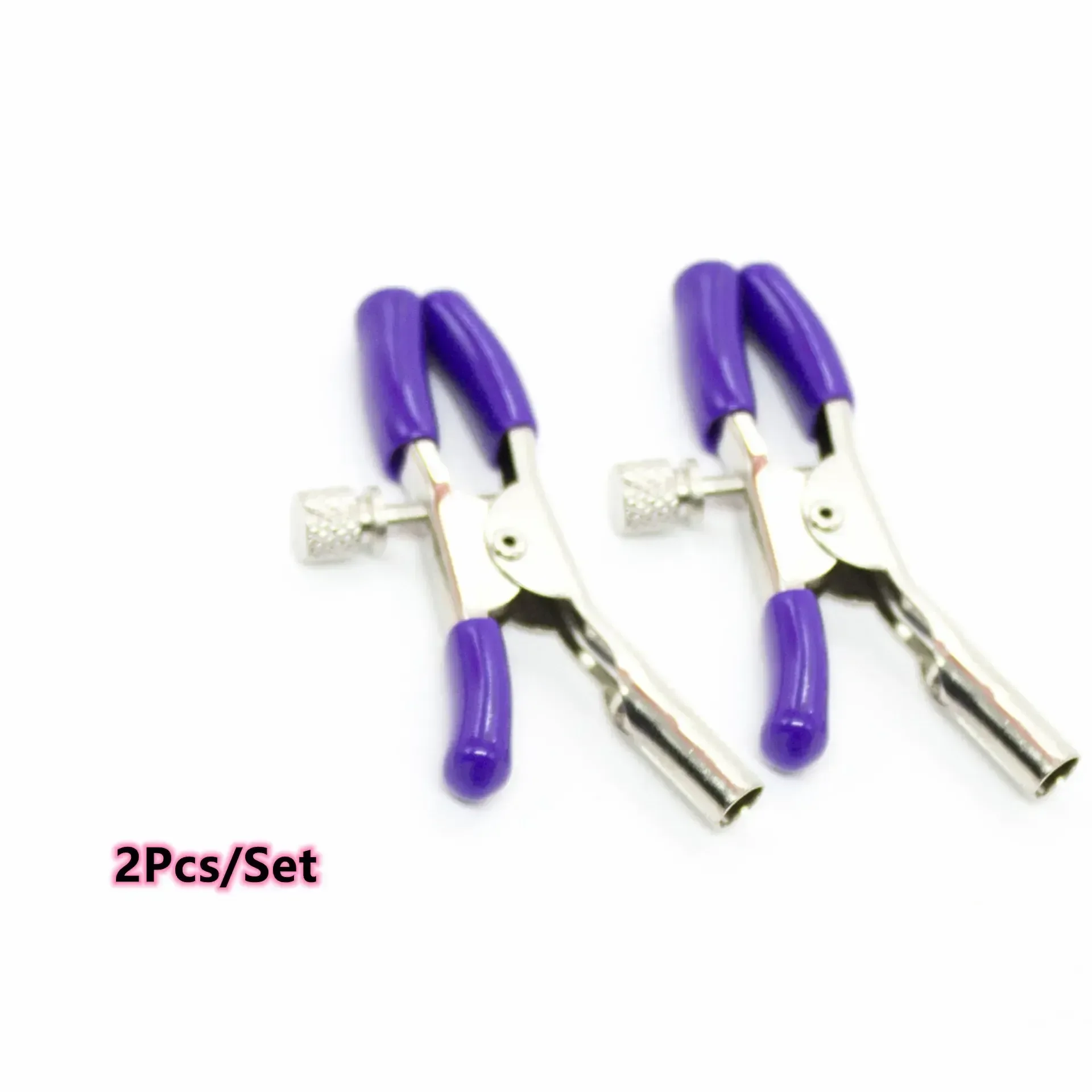 adult fetish nipple clamps silver 1