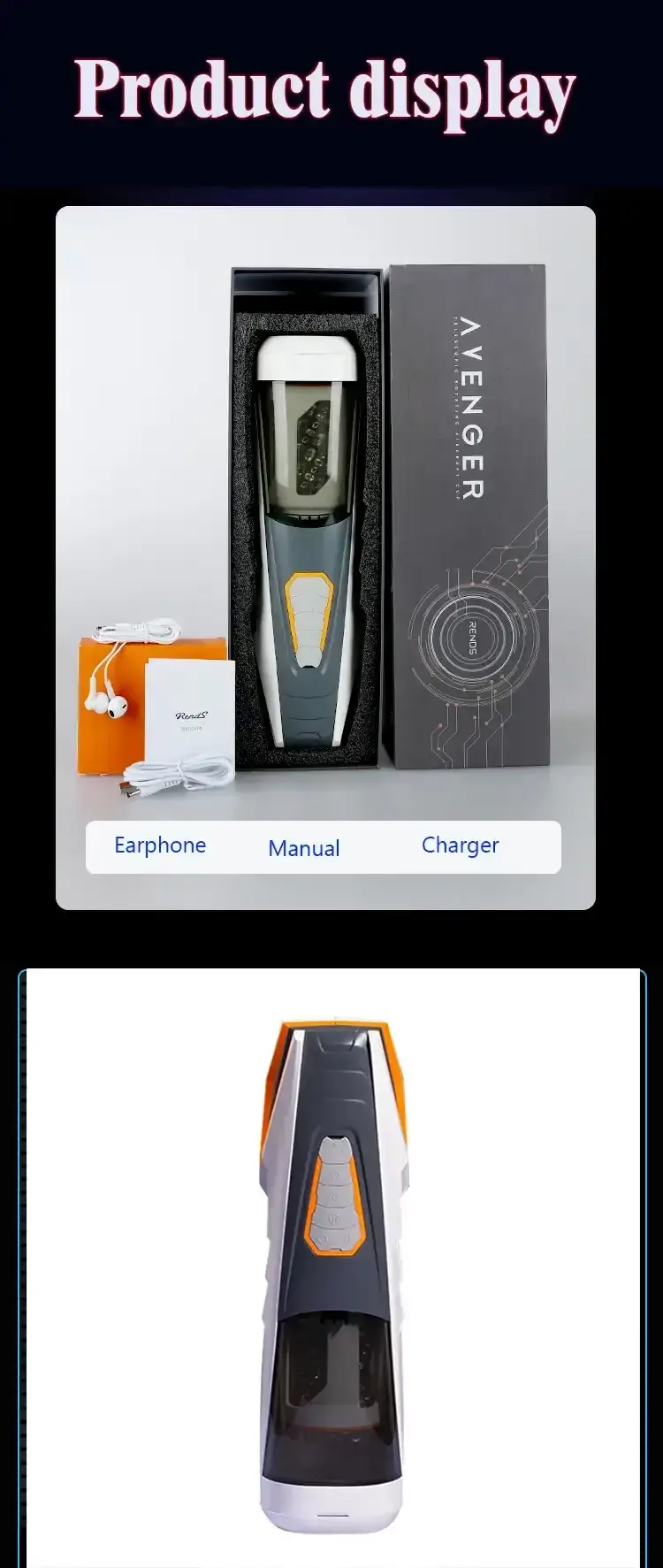 ai intelligent sensing male stroker