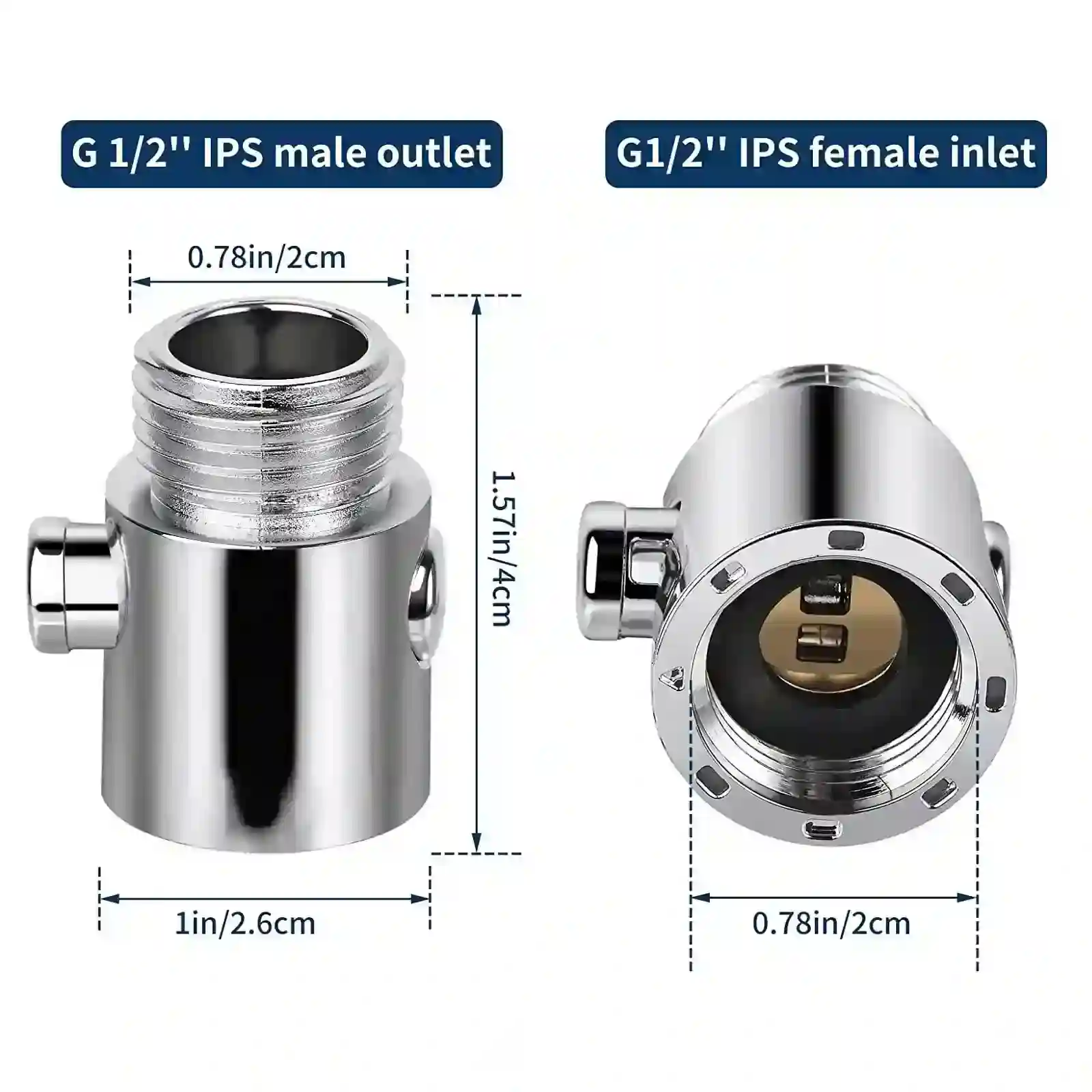 aluminum shower anal nozzle
