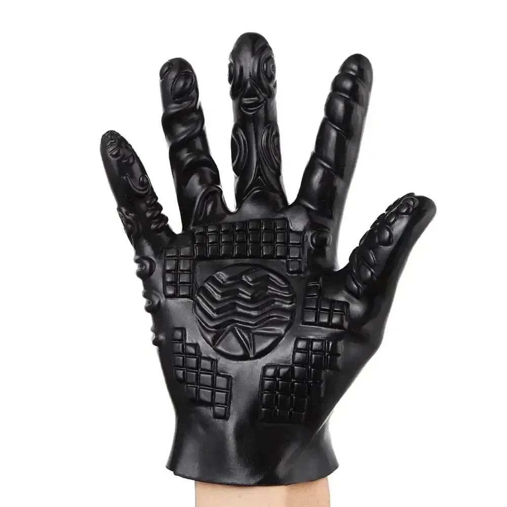 amplified sensation pvc finger sleeve