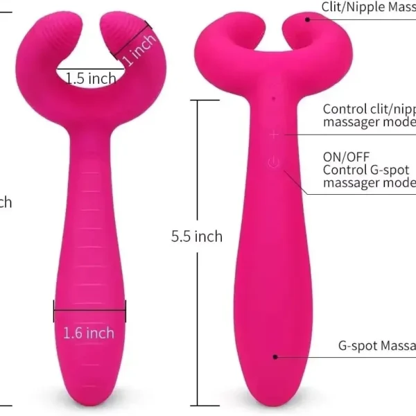 anal and g-spot vibrator pink