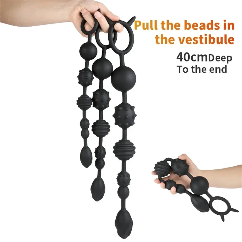 anal beads with different sizes