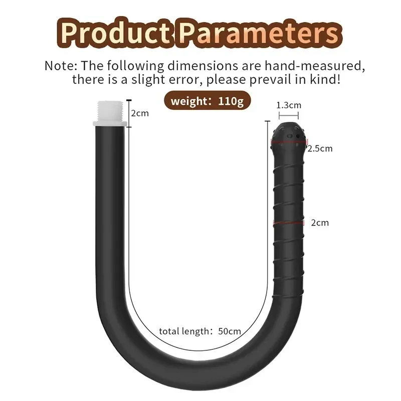 anal douche with 20 inch hose