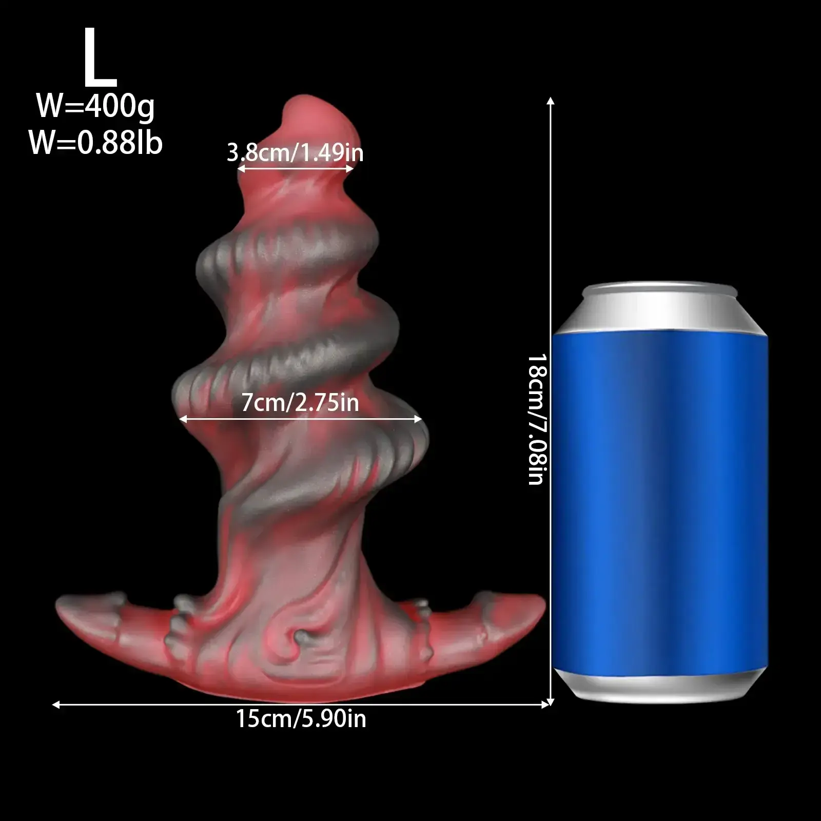 anal fantasy huge silicone plug