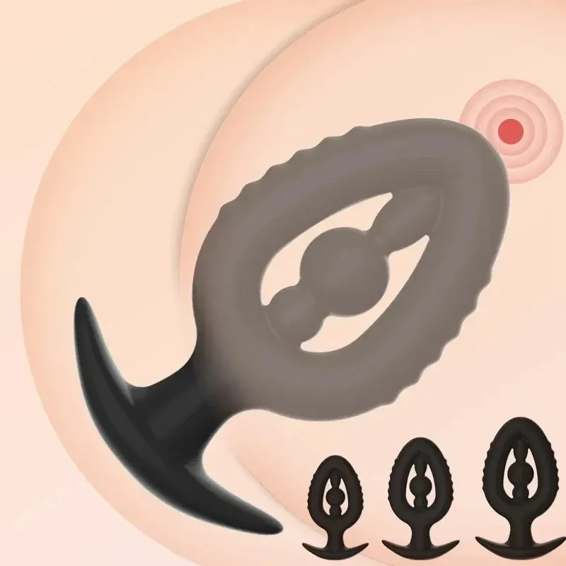 anal insert with beads