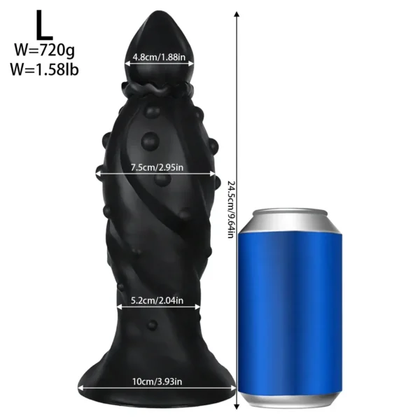 anal plug suction cup large