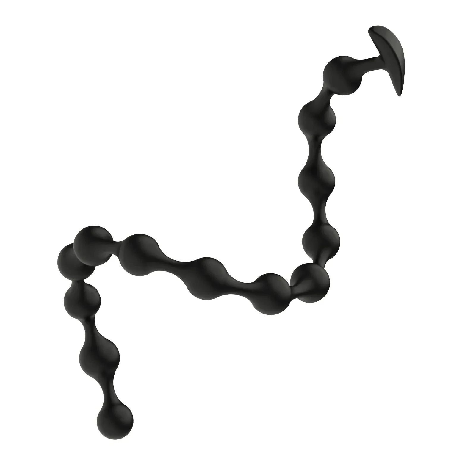 anal plug with 13 silicone beads