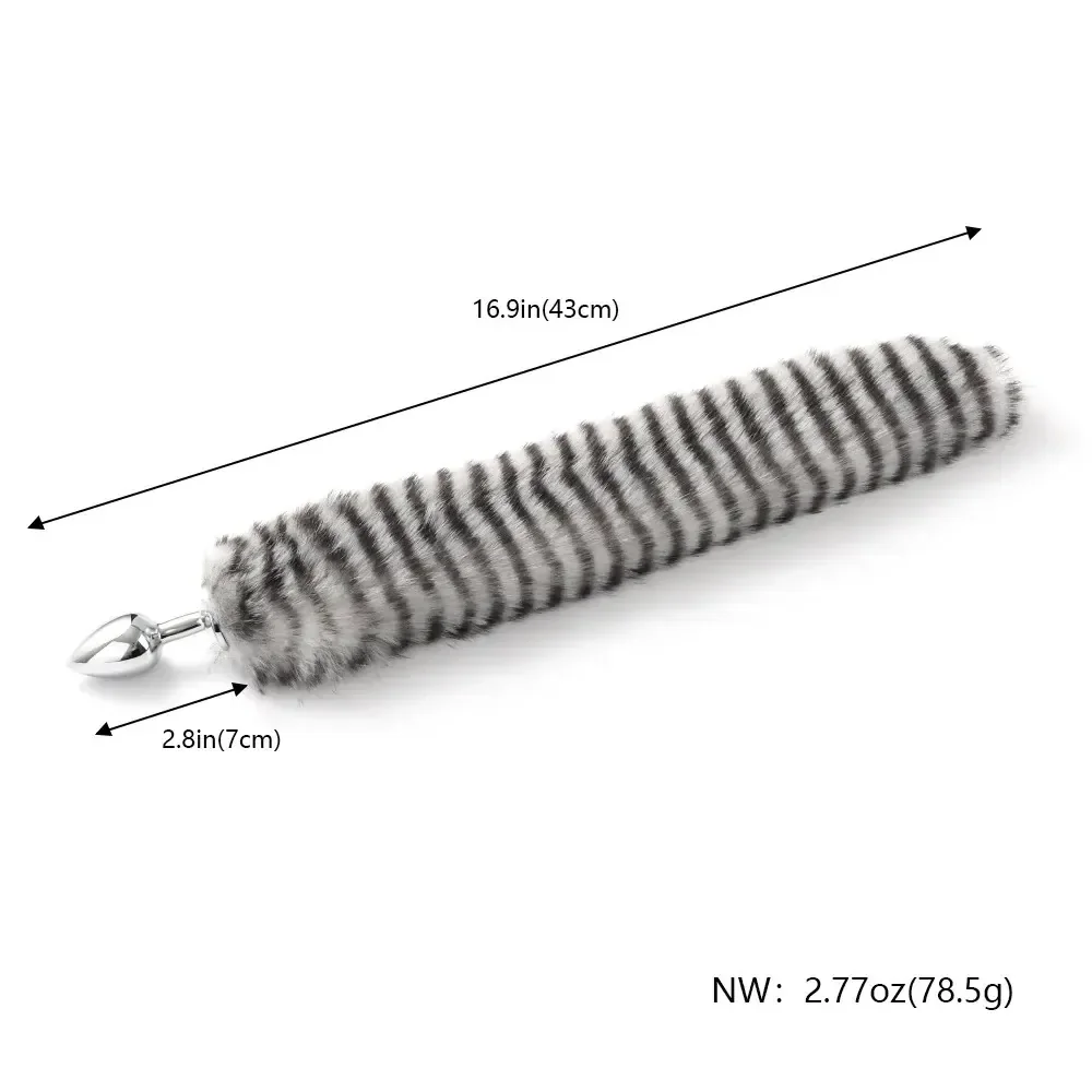 anal plug with detachable tail