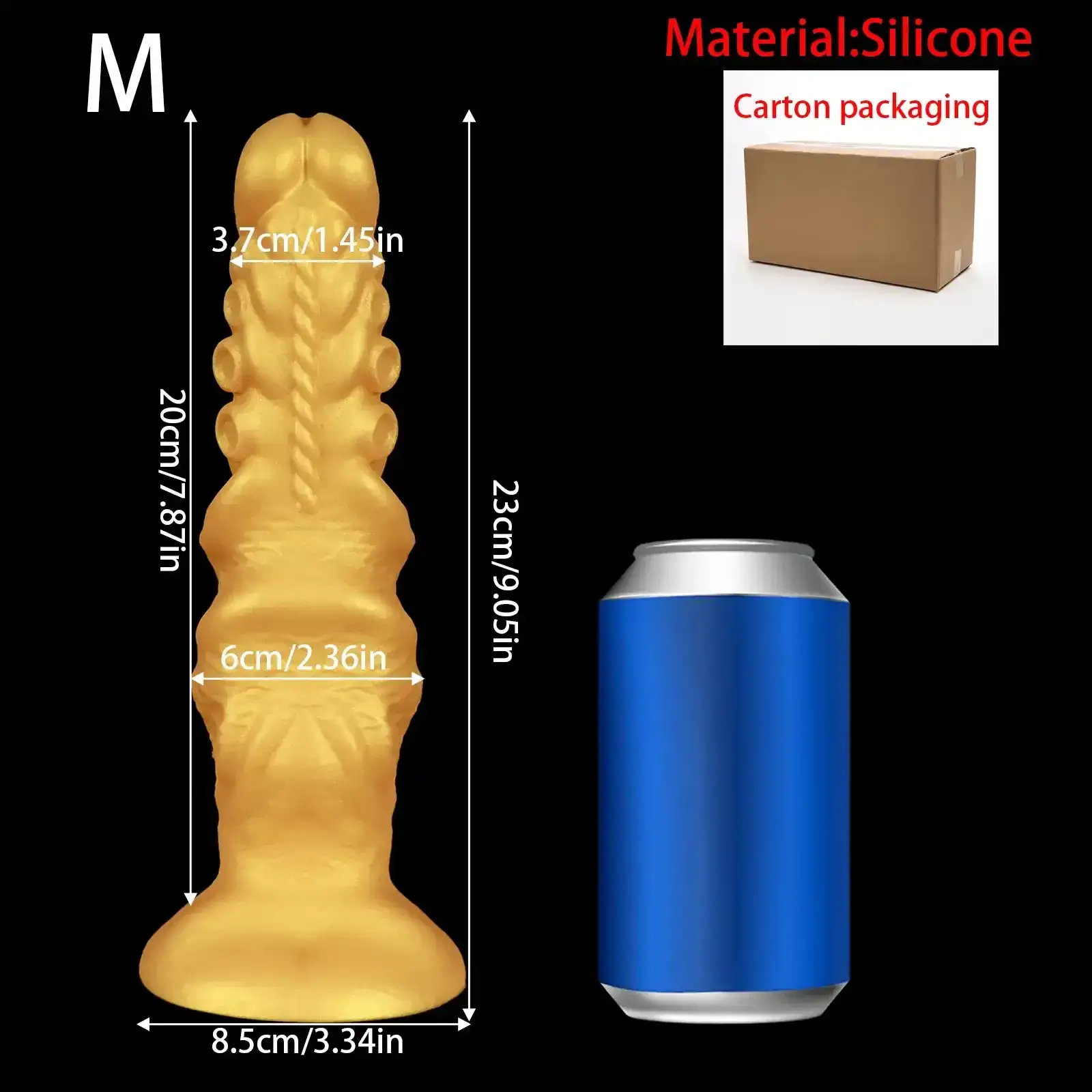 anal plug with strong suction cup base