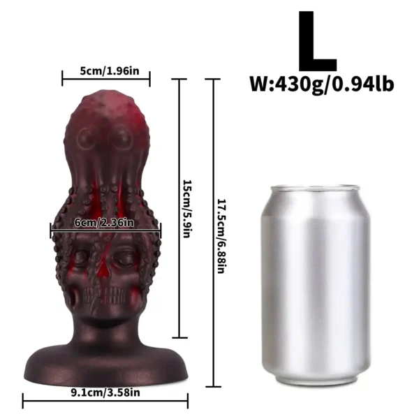 anal plug with suction base