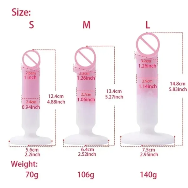 anal plug with suction base