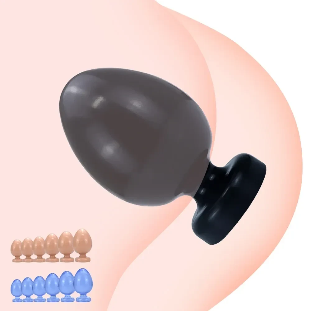 anal vaginal silicone butt plug