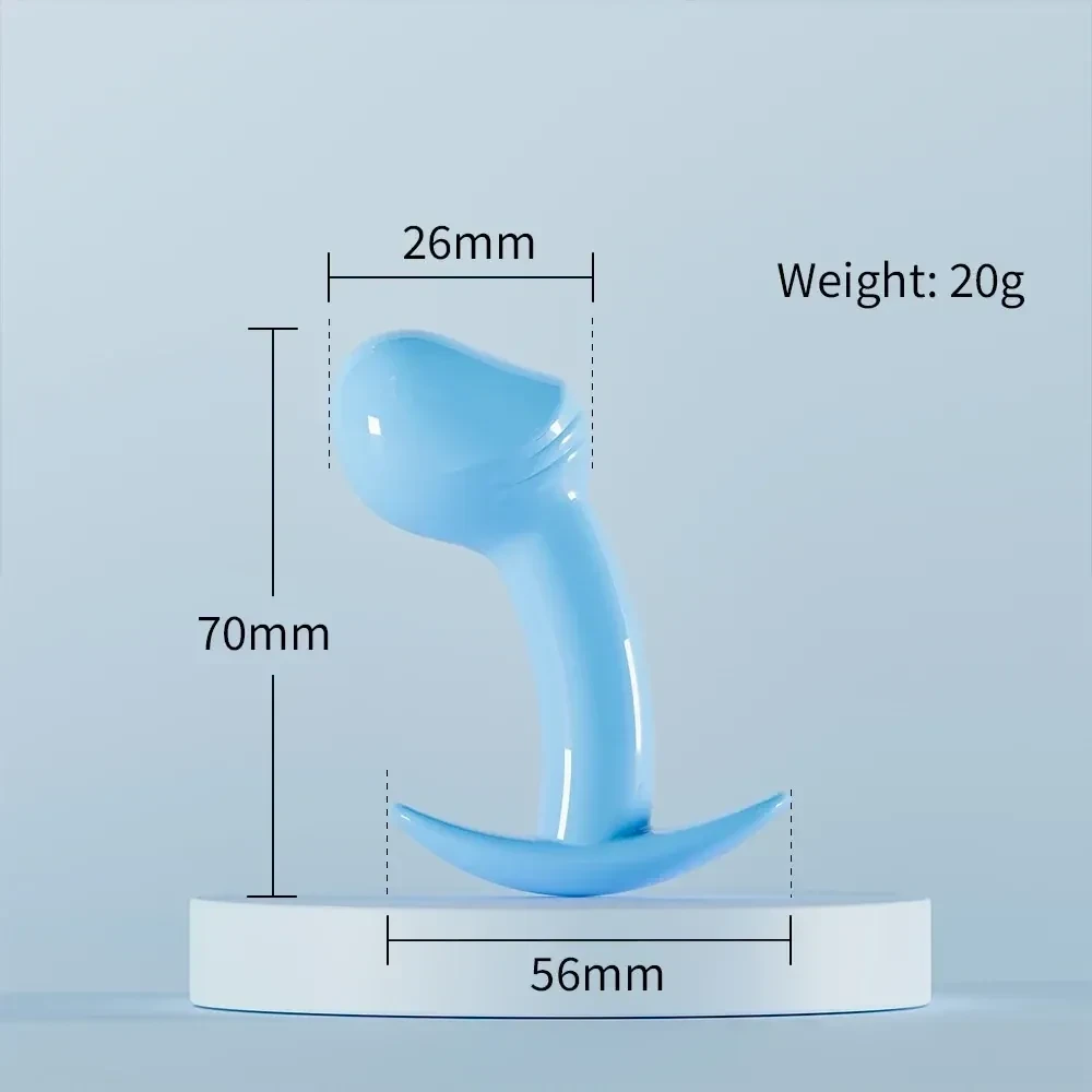 anchor tail design silicone anal